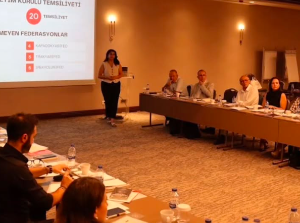 TÜRKONFED tarafından 27-28 Eylül tarihinde Sheraton Grand Adana'da organize edilen federasyon genel sekreterleri toplantısına GÜNSİFED olarak katılım sağladık.