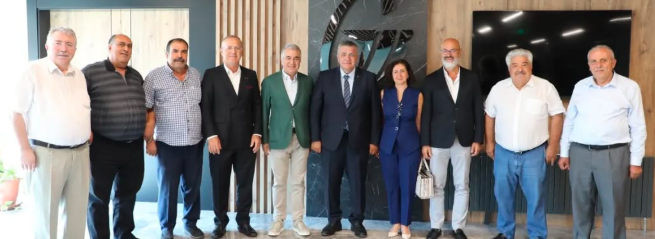 Gaziantep Ticaret Borsası Başkanı Sayın Mehmet Akıncı'yı ziyaret ettik