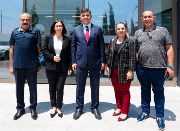 Şehitkamil Belediyesi makamına ziyaret.