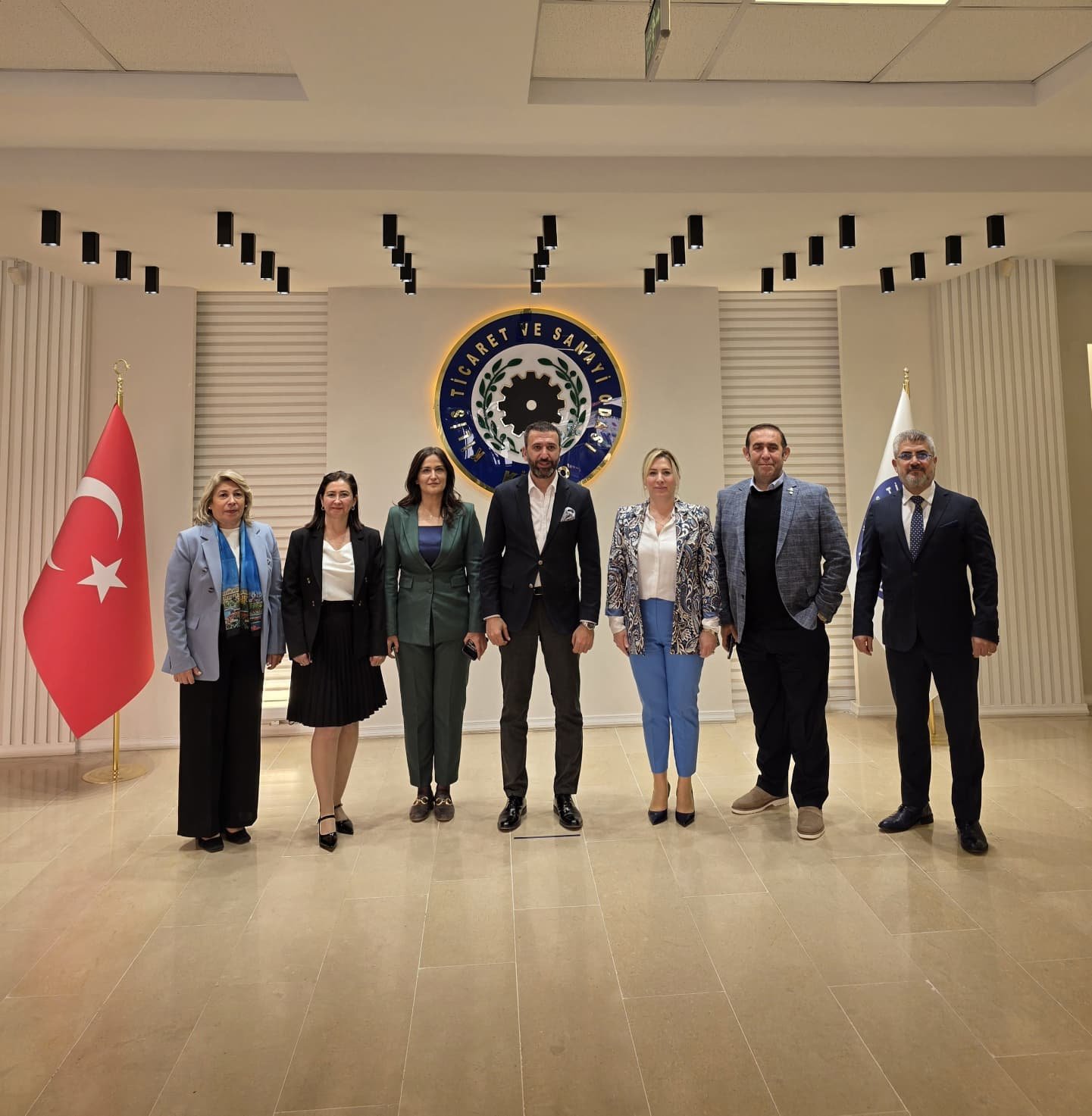 Kilis Ticaret ve Sanayi O­dası Başkanı Hacı Mustafa Celkanlı, GÜNSİFED heyetinin gerçekleştirdiği ziyaret.